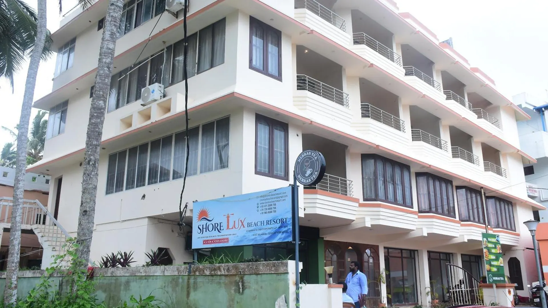 Szálloda Shorelux Beach Resort Kovalam